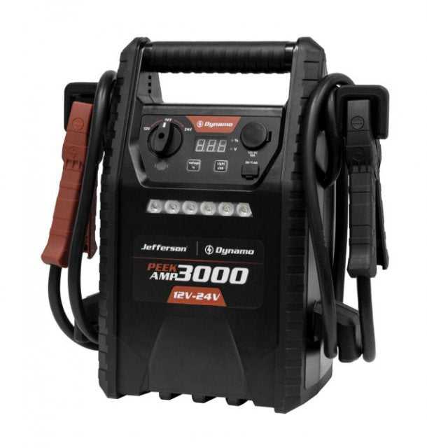 Jefferson Dynamo Jump Starter 3000A