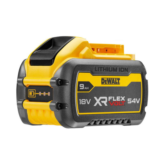 DCB547-XJ 18/54 Volt XR Flexvolt Convertible Battery Pack, 1 x 9.0Ah Batteries
