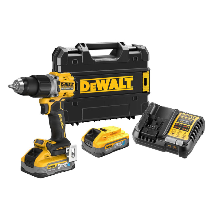 DCD805H2T 18V XR G3 Hammer Drill Driver 2 x 5.0Ah Powerstack Batteries