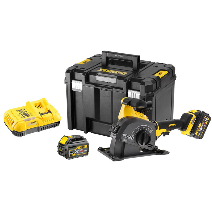 DCG200T2 54 Volt XR Flexvolt Brushless Wall Chaser, 2 x 6.0Ah Batteries