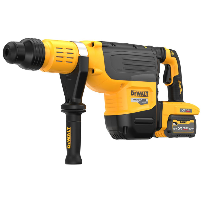 DeWalt DeWalt DCH614X2-GB 6.8kg 54V 2 x 9.0Ah Li-Ion XR FlexVolt Brushless Cordless SDS Max Rotary Hammer Drill