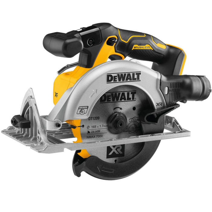 DeWALT DCS565N-XJ 18V Brushless Compact 165mm Circular Saw (Bare Unit)