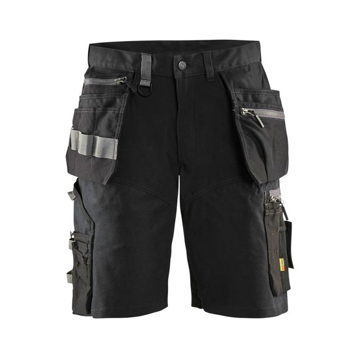 CRAFTSMAN SHORTS WITH STRETCH BLACK