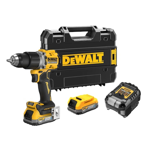DCD805E2T-GB 18V XR Brushless Hammer Drill Driver - 2 X 1.7Ah POWERSTACK Battery