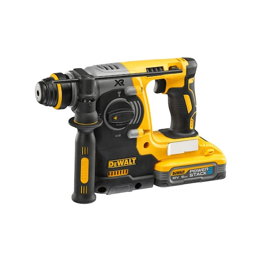 DCH273H2T-GB 18V XR Brushless 24mm SDS-Plus Hammer Drill - 2 X POWERSTACK 5AH