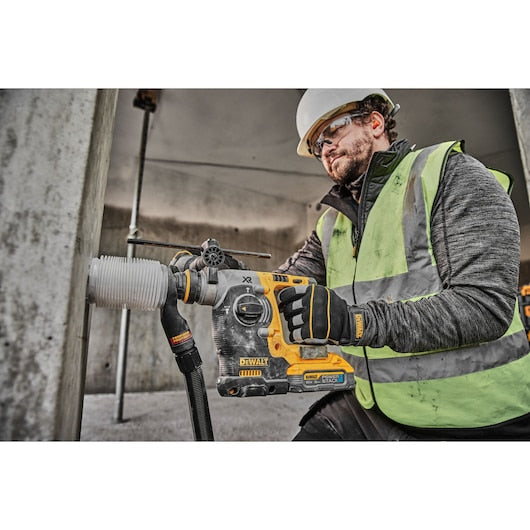 DCH273H2T-GB 18V XR Brushless 24mm SDS-Plus Hammer Drill - 2 X POWERSTACK 5AH