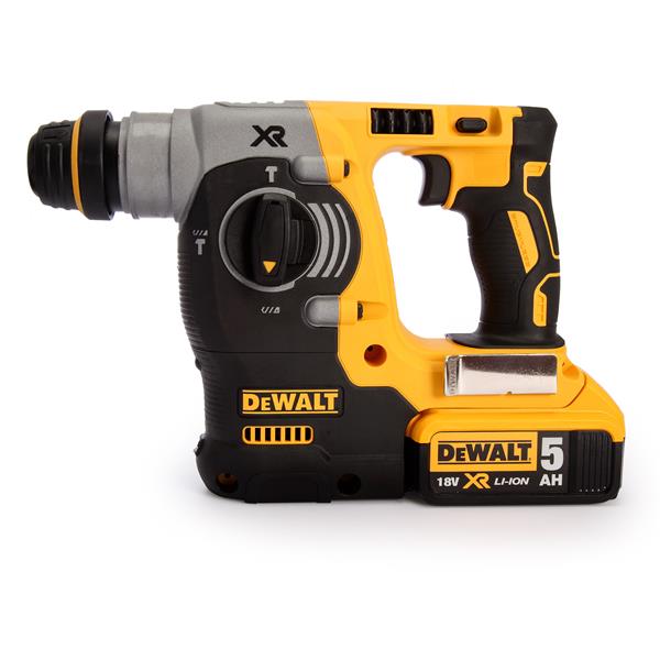 DCH273P2 18 Volt Brushless SDS Rotary Hammer Drill, 2 x 5.0Ah Batteries