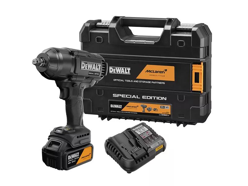 DCF99MP1T McLaren F1 High Torque Impact Wrench 18V 1 x 5.0Ah Li-ion