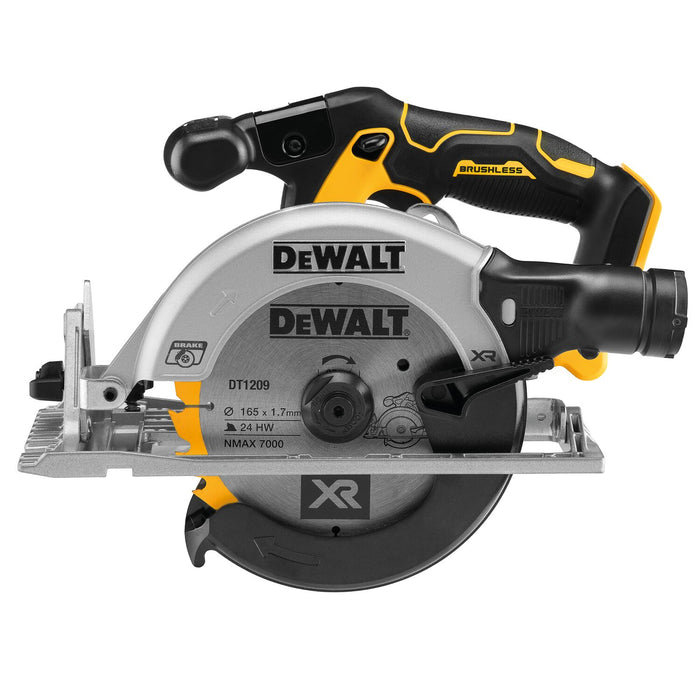 DeWALT DCS565N-XJ 18V Brushless Compact 165mm Circular Saw (Bare Unit)
