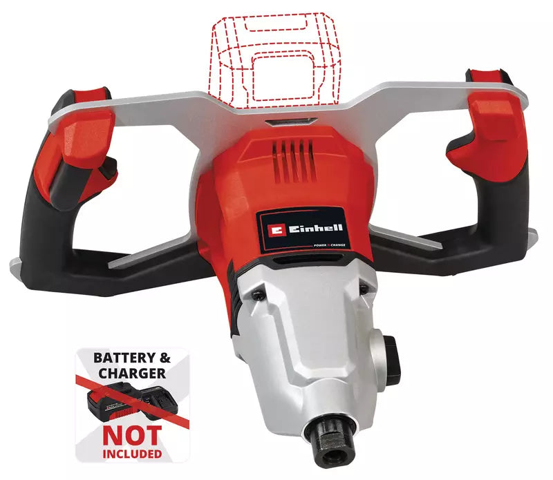 PROFESSIONAL Cordless Paint/Mortar Mixer TP-MX 18-2 Li BL - Solo