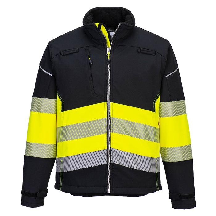 PW375 - PW3 Hi-Vis Class 1 Softshel