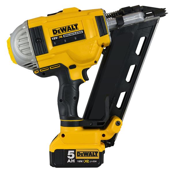 DEWALTDCN692P2 18 Volt XR Brushless Framing Nailer, 2 X 5.0Ah Batteries