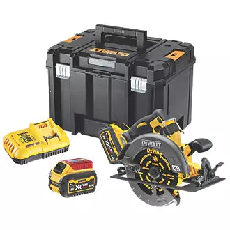 DEWALT DCS578T2-GB 190MM 54V 6.0AH LI-ION XR FLEXVOLT BRUSHLESS CORDLESS CIRCULAR SAW