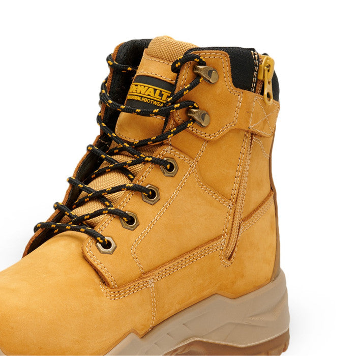 DeWalt Jamestown Wheat Side Zip Safety Boot S3