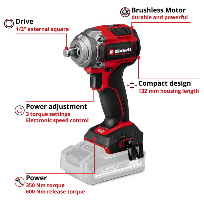 PXC 18V 350Nm PROFESSIONAL 3 SPEED COMPACT