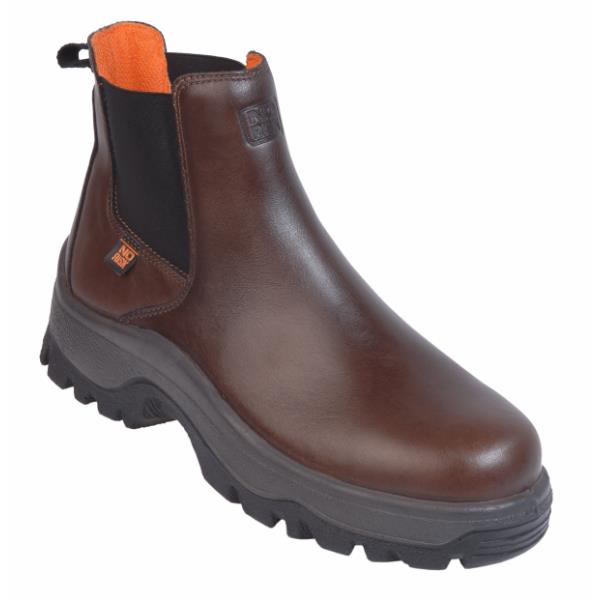 NO-RISK New Denver Dealer Safety Boot Brown S3