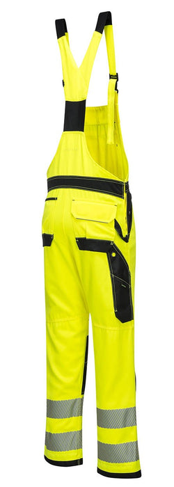 PW344 - PW3 Hi-Vis Bib & Brace Yellow/Black